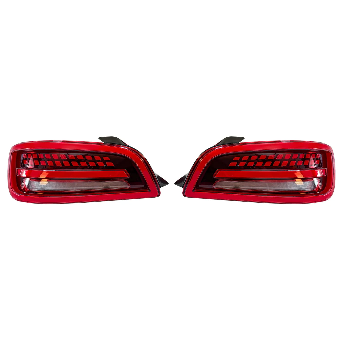 AMERICAN MODIFIED Pair LED Tail Lights w/Sequential Turn Signal for Honda S2000 AP2 04-09 Chassis
