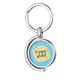 thumbnail image 1 of Adorable marca musical de Menon. Rotating keychain Metal Keyring Holder, 1 of 2