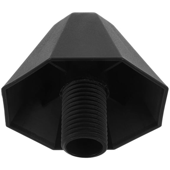 SEWCHICS Patio Umbrella Accessories Tip Cover Black Plastic For Outdoor Use 1Pack