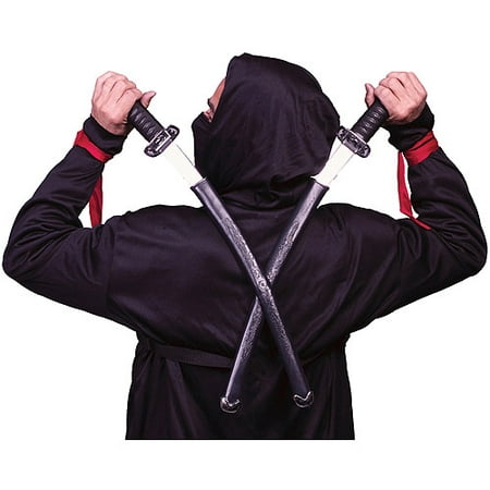 Double Ninja Sword Halloween Accessory