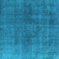 thumbnail image 1 of Ahgly Company Indoor Square Oriental Light Blue Industrial Area Rugs, 8' Square, 1 of 4
