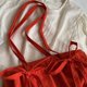 thumbnail image 2 of Bolso Sólido para Axila Mano Mujer Con Lazo Lona Gran Capacidad, 2 of 9
