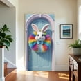 thumbnail image 4 of HongHeng Clearance Under $2.00 Easter Door Curtain Suitable for Large Party Supplies Room Garden Wall Decoration Holiday Decoration Background, 4 of 6