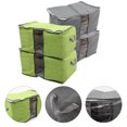 thumbnail image 1 of WASHWEPE 4 Pcs Sacs de Rangement pour Couette Sacs en PVC Résistants à l'Usure pour Organisation de Literie Maison, 1 of 8