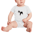 thumbnail image 2 of Boston Terrier Cartoon Cute Baby Clothing Bodysuits Boy Girl Unisex, 2 of 5