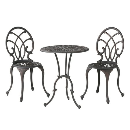 Dakota Aluminum Copper Bistro Set