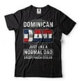 thumbnail image 2 of Mens Dominican T-shirt Dominican Dad Shirt Funny Dad Tee Father's Day Gift For Dad Father Daddy (Small Grey), 2 of 6