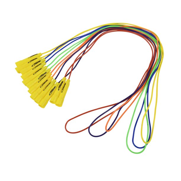 Sportime Cuerdas para saltar sólidas, 8 pies, colores surtidos, juego de 6