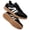 Black, variant on Women's Retro Fashion Sneakers Comfortable Casual Anti Slip Platform Low-Top Sneakers Lace Up Memory Foam Tennis Walking Skate Shoes