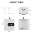 thumbnail image 5 of CAMPLUX 1.44 kW 6.5 Gallons Point of Use Tank Electric Water Heater for Under Sink, ME70B, 5 of 7