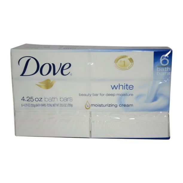 White Moisturizing Cream Beauty Bar By Dove For Unisex 6 X 4 25 Oz