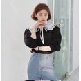 thumbnail image 3 of CAILDANL Lace Fake Collar Detachable Blouse Collar Little Shawl Top Decorative Collar for Women Girls, 3 of 4