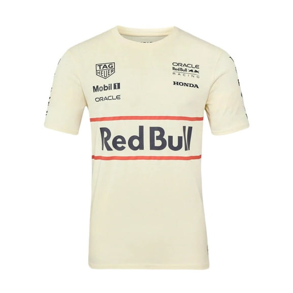 Red Bull Racing F1 Heritage Team T-Shirt - Egret