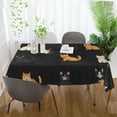 thumbnail image 5 of Yayeee Tablecloths for Rectangular Tables 60 x 120 inch Party Table Cover, Pixel Cat, 5 of 6