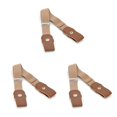 thumbnail image 3 of Jumpingount Cinturones Sin hebilla Longitud ajustable Accesorios de ropa duraderos con punto fino Navidad para niños niñas albaricoque Type1 NO1, 3 of 6