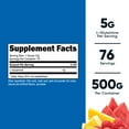 thumbnail image 2 of Nutricost L-Glutamine Powder 500 Grams (Fruit Punch) - Amino Acid, GMO-Free, 2 of 6