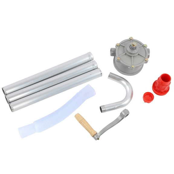 Aluminum Alloy Rotary Hand Crank Oil Barrel Drum Pump Pumping Diesel Fuel