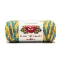 Red Heart® All In One Granny Square Petite™ #4 Worsted (Medium) Acrylic Yarn, Boppin 8.8oz/250g 440 Yards