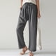 thumbnail image 3 of Pantalones Sueltos para Mujer,Pantalones Rectos para Mujer Pantalones Rectos Elásticos para Mujer Pantalones Anchos De Pierna Respuesta Rápida, 3 of 6