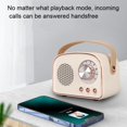 thumbnail image 3 of Altavoz Bluetooth Sanpyl Retro Vintage Decor 8h Playtime, 3 of 9