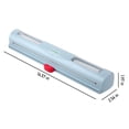 thumbnail image 2 of Aluminum Foil Dispenser,Wrap Dispenser with Cutter Plastic Wrap Dispenser with Cutter Aluminum Foil Dispenser Refillable Wrap Dispenser Plastic Food Wrap Dispenser Cling Film Dispenser., 2 of 8