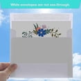 thumbnail image 2 of 50 Packs 13.4x18.4cm Envelopes, White A7 Envelopes For Invitations, Printable, Self Seal For Invitations,postcards,greeting Cards, 2 of 5