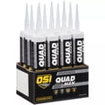 thumbnail image 1 of Sellador OSI Quad Max para ventanas, puertas y revestimientos, color blanco, 280 ml (12 unidades), 1 of 6
