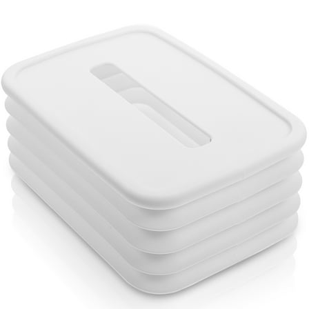 UPOUART Tissue Box Decoration White Silicone 1 Piece