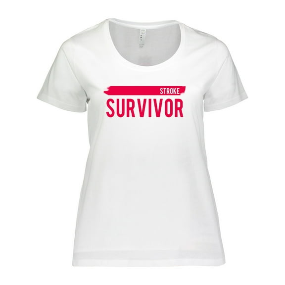 Inktastic Stroke Survivor Women's Plus Size T-Shirt