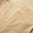 thumbnail image 7 of Daolelai Men's Cotton and Linen Tang Suit Vest, 7 of 7