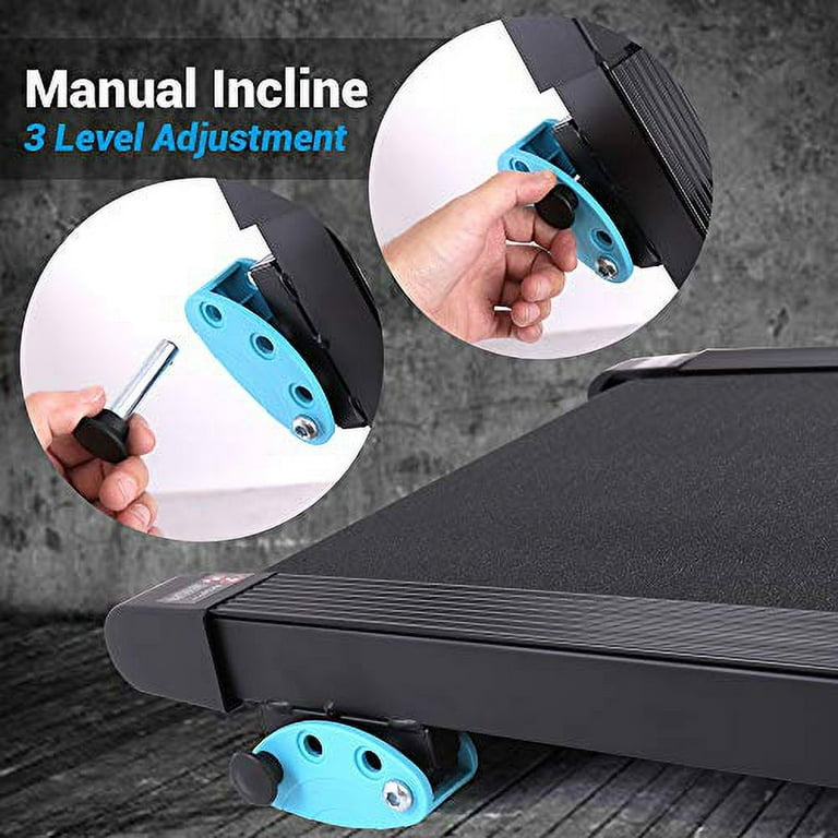 SereneLife Smart Digital Folding Treadmill Electric Foldable Exercise Fitness Machine Black