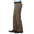 thumbnail image 2 of Haggar Men's Work To Weekend® Khaki Flat Front Pant Straight Fit HC10351, 2 of 6