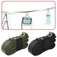 thumbnail image 2 of Corde Suspendue de Camping Extérieure Sangle de Rangement Multifonction Corde à Linge Tente Auvent Ceinture d'Extension pour Camping Pique-Nique Randonnée, 2 of 8