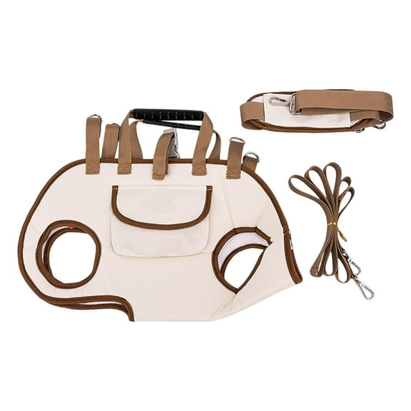 Dog Full Body Lift Harness for Small Dogs, Hands Free Shoulder Yorkie Carrier, Adjustable Breathable Vest Straps