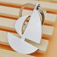 thumbnail image 5 of WHAMVOX Silver Metal Key Chain Set with Sailing Boat Design for Key Storage Lightweight and Compact Size, 5 of 8