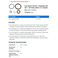 thumbnail image 2 of Fuel Injector Seal Kit - Compatible with 2011 - 2019 Ram 3500 6.7L 6-Cylinder 2012 2013 2014 2015 2016 2017 2018, 2 of 2