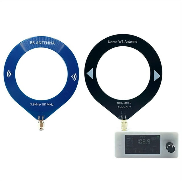 Receptor de Radio Mini SI4732 + Antena de Bucle 2X de 9,9 KHz A 181 MHz Receptor de Radio de Corta Portátil SW LW AM FM SSB Radio SI4732 A