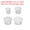 White, variant on Uxcell Plastic Hole Plugs, Flush Type Round Hole Plugs Cover, Black 200Pcs (6mm 8mm 10mm 13mm)