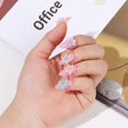 thumbnail image 5 of 100pcs Nail Art Decorations Aurora Flowers GREEN green, 5 of 5