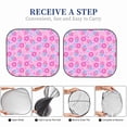 thumbnail image 5 of Goofa Pink Donuts Pattern 2 Piece Car Windshield Sun Shade Foldable | Front Windshield Shade for Sun, Heat and UV Rays | Sunshade for Car Front Window-Small, 5 of 7