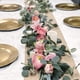 thumbnail image 5 of Paquete de 5 guirnaldas de eucalipto artificial Greenery Eucalyptus Vines Faux Silver Dollar Eucalyptus Strands para la decoración del jardín del banquete de boda MFZFUKR HMHZ673, 5 of 6