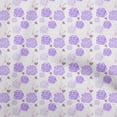 thumbnail image 1 of oneOone Polyester Spandex Violet Fabric Floral Sewing Craft Projects Fabric Prints By Yard 56 Inch Wide, 1 of 4