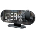 thumbnail image 1 of Reloj de alarma digital Proyección Digital despertador Reloj LED Relojes de alarma multifuncional Reloj, 1 of 5