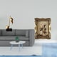 thumbnail image 2 of Escultura de nota musical, figura de escritorio, marco de fotos de resina , marco de fotos de mesa, decoración adornada para montar en la pared, 2 of 8