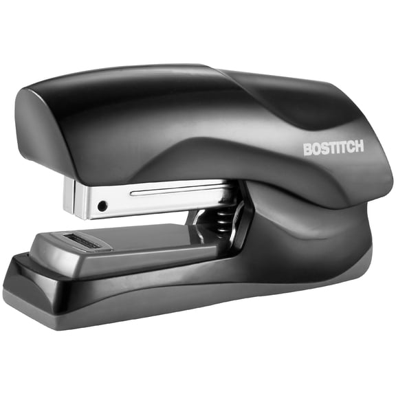 Bostitch Office Heavy Duty Stapler, 40 Sheet Capacity, No Jam, Half Strip, For Classroom, Office or Desk, Black
