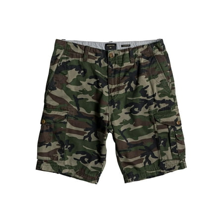quiksilver men's short, camo print crucial battle, 40
