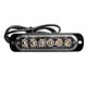 thumbnail image 1 of 2x 12-24V 18W Coche SUV Camioneta 6 Estroboscópico Lámpara de lámpara Universal IPX4 Cola Luz de flash estroboscópica universal, 1 of 8