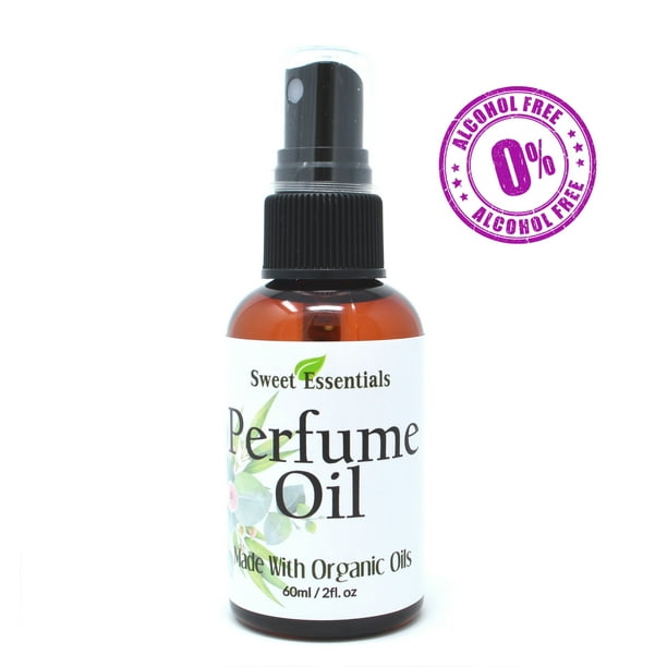 Sandalwood Patchouli Fragrance / Perfume Oil 2oz Made with Organic Oils Spray on Perfume