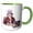 Green/White, variant on 3drose, Uncle Sam with Empty Treasury, 11oz Mug