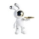 thumbnail image 1 of Contenedor de artículos diversos para escritorio, escultura de figura de animal de resina, almacenamiento Plata, 1 of 7